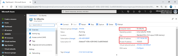 How To Connect Our Azure Ubuntu Server Using SSH